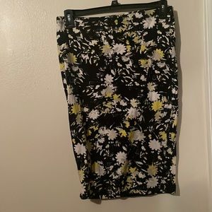 Decree midi floral skirt -L